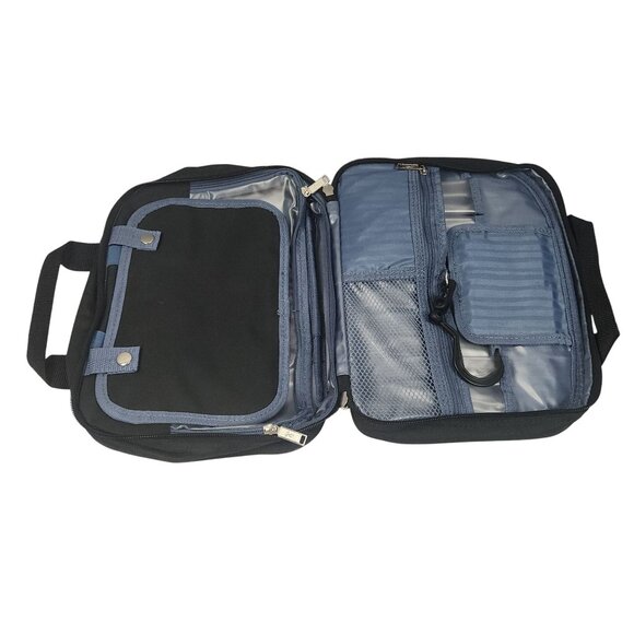 Ricardo Beverly Hills Essentials Super Tote Multi Compartment Black Travel Bag - Picture 8 of 10